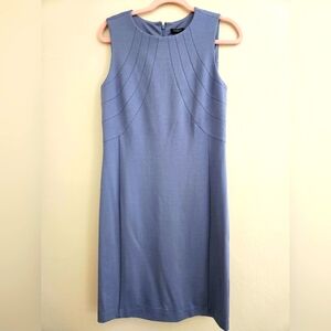 Ann Taylor Factory Blue Midi Dress